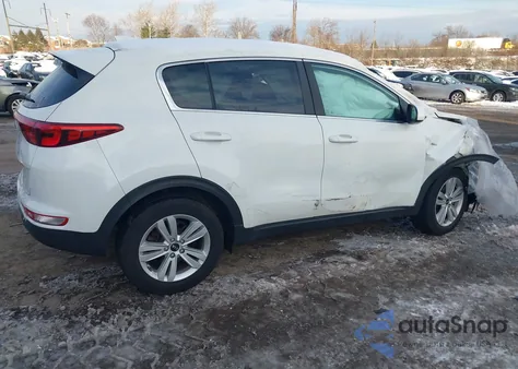 2018 Kia Sportage Lx из США, поврежденный, VIN KNDPMCAC1J7346600